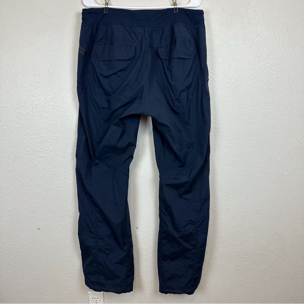Lululemon Navy Pull On Drawstring Cargo Pants Str… - image 2